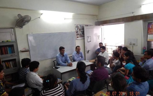 Aditya Mamgain (IRS) Interacting With Students