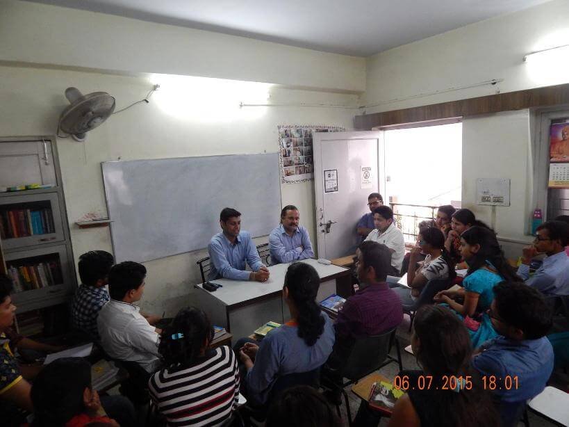 Aditya Mamgain (IRS) Interacting With Students